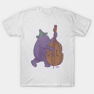 Little Joy Plays Double Bass T-Shirt